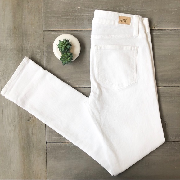 PAIGE Denim - PAIGE White Ankle Jeans